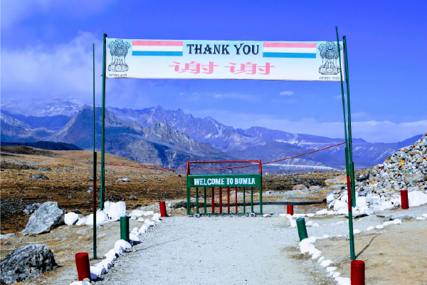 Brahmaputra to Bumla Pass — Guwahati · Bhalukpong · Dirang · Tawang · Bomdila · Tezpur